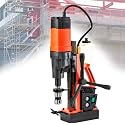 110V Portable Magnetic Drill Machine MD-60 Mag Drill Press Electric Drilling Machine,Surface 0.63'' Boring Diameter,With Dual Cooling Vents,(1800W) MD-50