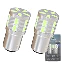 1142 Light Bulb Ice Blue BA15D H/L 1130 1076 LED Bulbs for Automotive Lanscape RV Interior Light Reverse Lights DC 12V-24V (Pack 2)