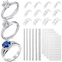 114Pcs 3-in-1 Ring Sizers for Loose Rings, Anti-Slip, Reduce 0.5-1 Size