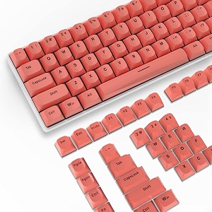 117 key custom pbt keycap set double shot oem profile for 61688798100104key compact tkl 60 or full size cherry mx gateron kailh outemu cross type switch us layout mechanical keyboard diyred