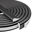 Kneelisa 118” Wedge-Shape Foam Window Weather Stripping Door Seal