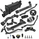 18PCS Engine Coolant Overflow Recovery Reservoir Tank Kit for BMW E46