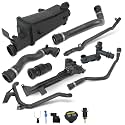 11PCS Engine Coolant Overflow Recovery Reservoir Tank Kit for BMW 1998-2006 E46 316i 318i 320i 320Ci 323i 323Ci 325i 328Ci 325Ci 328i 330i 330Ci, OE# 17117573781 17111437362 17111436251 11531436408