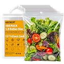11x14 Clear Zip Bags, 100 Count, 2 Mil, 1.5 Gallon
