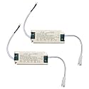 12-18W LED Driver, Constant Current 300mA AC 85-265V Output 36-63V SM Male Connector External Power Supply Rectifier Transformer for LED Ceiling Lamp LED String