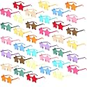 12/24/36 Pair Party Sunglasses Bulk Heart/Star Shaped for Kids Adults