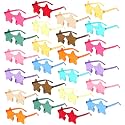12/24/36 Pair Party Sunglasses Bulk Heart/Star Shaped for Kids Adults