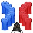 12/24/48PCS Pinnies Youth Team Pennies for Sports Kids Adults