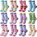 12/24 Pairs Christian Socks Gifts for Women