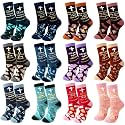 12/24 Pairs Christian Socks Gifts for Women