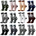 12/24 Pairs Christian Socks Gifts for Women