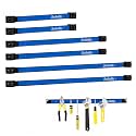 12" 18" 24" Magnetic Tool Holder Strip, Blue Magnet Bar, Metal Tool Organizer Rack for Garage Organization, Easy To Install in Workshop, Mounting Screws Included