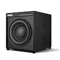 12" Active Home Theater Subwoofer, Featuring RCA Input and Output Interfaces, 400W RMS, Adjustable Crossover Frequency Range from 15-180 Hz