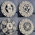 1234 Meditation Accessories Wooden Wall Art 4