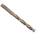 12.7mm 1/2" M35 Cobalt Steel Extremely Heat Resistant Twist Drill Bit of 1pcs with Straight Shank to Cut Through Hard Metals Such as Stainless Steel and Cast Iron, 5% Cobalt M35 Grade HSS-CO