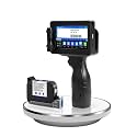 12.7mm Portable Handheld Inkjet Printer &amp;White Ink Cartridge for Text QR Barcode Logo(with 1 White Ink(UK))