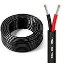 12 Gauge Electrical Wire 30FT, 12/2 AWG Tinned CCA (TCCA) Red Black Cable, Anti-Corrosion Flexible Low Voltage 12V/24V DC Power Cord for Marine, Automotive, LED Lighting & Speaker