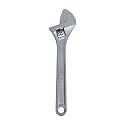 12 Inch (300mm) Adjustable Spanner Wrench || Max Jaw Opening - 35mm || Heavy Duty Chrome Plated Drop Forged Steel - Industrial Grade Tool for Plumbing & Automotive Use