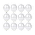 12 inch Pearl White Latex Balloons 60