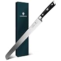 12-Inch Serrated Bread &amp; Sourdough Knife with Wood Handle
