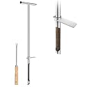 36 Inch Soil Sampler Probe, Stainless Steel Soil Core Sampling Tool with T-Handle, Heavy Duty Soil Probe for Lawn, Garden, Farm & Soil Testing