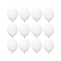 12 inch White Latex Balloons 60 pcs