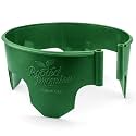 12 Inch Wrap-Around Adjustable Planting Grow Rings | 3 Pack | Green | Install Around Existing Plants | Square Foot Gardening | Trimmer Protection and Mulch Barrier | Heavy Duty | Made in USA