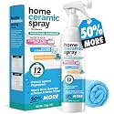 [12 Oz] Home Ceramic Coating Spray Kit - Shine, Seal &amp; Protect Kitchen &amp; Bath Surfaces - High Shine - Repels Stains &amp; Grime Effortlessly - Use on Stainless Steel, Sinks, Countertops, Glass &amp; More