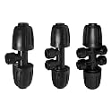 12 Pack 1/2'' to 1/4'' Drip Irrigation Fittings Kit, Push-to-Fit 3-Way | 4-Way | 6-Way Connectors Anti-leak Locked Drip Irrigation Part, Universal Multi-Way Splitter Fitting for 1/2" Irrigation Tubing