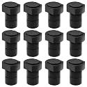 12 Pack 3/4" Non-Slip Aluminum Bench Dogs, Bench Dog Clamps Accessories for MFT Workbench, Woodworking DIY Projects