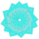 12 Pack Bandanas Unisex Paisley Cowboy Bandanas Bulk Multi Purpose Headband Scarf for Men Women Costume
