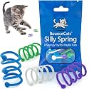 12 Pack Cat Spring Toys Bulk Set for Indoor Cats and Kitten Toys