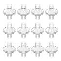 12-Pack CPAP Filters, CPAP Inline Filter for Most Standard CPAP and BiPAP Machines, Compatible with ResMed & Dreamstation Size 22mm & 25mm CPAP Tube, CPAP Supplies