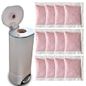 12 Pack Odor Removing Refills for Munchkin Pail Diaper, Diaper Pail Deodorizers Odor Absorber for Munchkin deodorizing discs