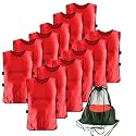12 Pack Pinnies for Soccer Scrimmage Vest for Adult Youth Training