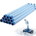 12-pack Pool Cleaner Hose for X7 T3 T5 MX6 MX8, 39 in Swimming Pool Vacuum Hose Replacement Kit, R0527700 X38210S Twist Lock MX6 Replacement Parts