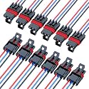 12 Pack Pulse Power Plug Pigtail Connector for Polaris 2018-2024 Ranger XP 1000 / RZR / RS1 / Pro General - Bus Bar Harness