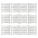 (12 Pack) Roomba 104, Q011 Q0120 Q0520 Replacement HEPA Filter for iRobot Combo Essential Robot Vacuum and Mop Y0140 Y0112 Y0110, Roomba 105 Combo Robot Vacuum Cleaners, Replacement Parts Filters