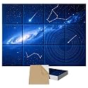 12 Pack Self-Adhesive Acoustic Wall Panels,48x36 in