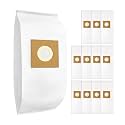 12 Pack Type Y HEPA Vacuum Bags Compatible with Hoover WindTunnel Upright Style Y, Z, YZ Vacuum Cleaners, Part # 4010100Y, AH10040, 902419001, 4010801Y