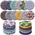 12 Pcs Bulk Floor Pillows Cushion for Kids Classroom,Playful Color,Round