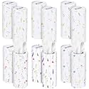 12 Pcs Car Tissue Holder Cylinder, Black White for Cup Holder, Wildflower