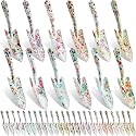 12 Pcs Floral Garden Shovels Bulk Gardening Gift, Multiple Flowers