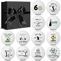 12 Pcs Happy Birthday Golf Ball Funny Christmas Novelty Gift for Dad Mom