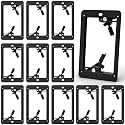 12 Pcs Low Voltage Mounting Bracket for Single Gang Wall Plate