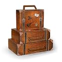 12 Pcs Magic Party Paperboard Vintage Suitcases Box Decorations