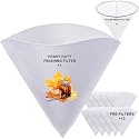 12 Pcs Maple Syrup Filters Set, 1Qt Reusable Premium Food Grade Filters