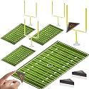 12 Pcs Mini Finger Flick Football Games Mini Table Top Sports Games, Yellow