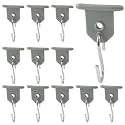 12 Pcs RV Awning Hooks, Grey