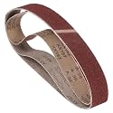 3 Pcs Sanding Belts 1 x 42 Inch 36 Grit Aluminum Oxide Abrasive Sandpaper for Belt Sander Metal Grinding Wood Working Weld Rust Removal
